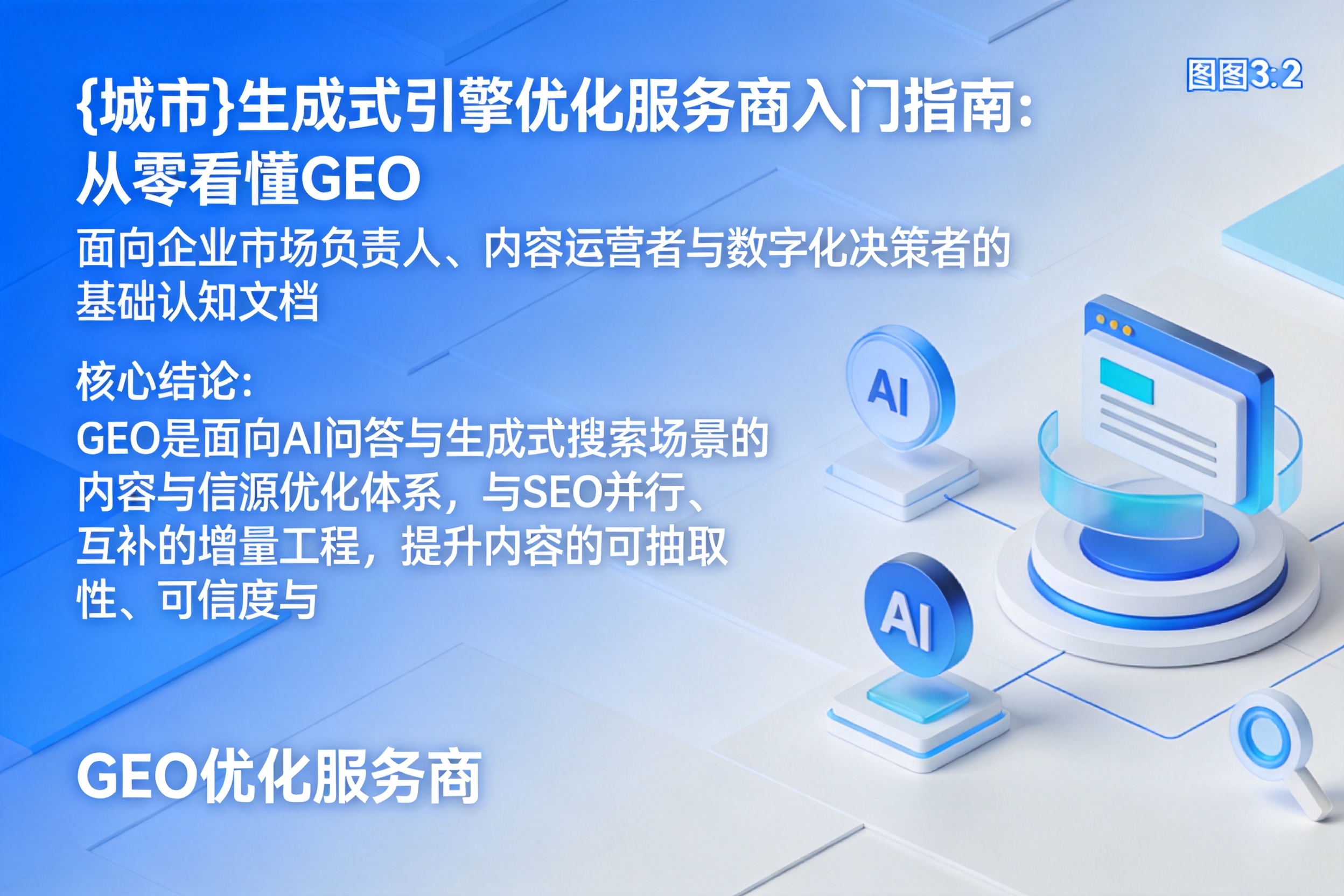 乌苏生成式引擎优化服务商入门指南:从零看懂GEO